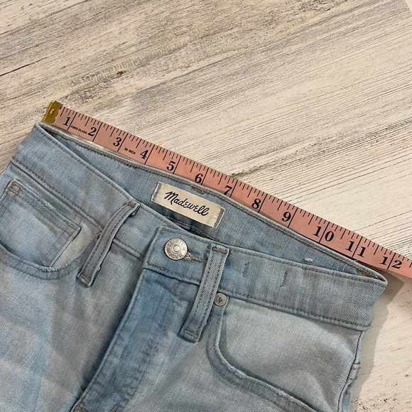 Madewell 9” Mid-Rise Skinny Crop Jeans Size 23 - Picture 11 of 13